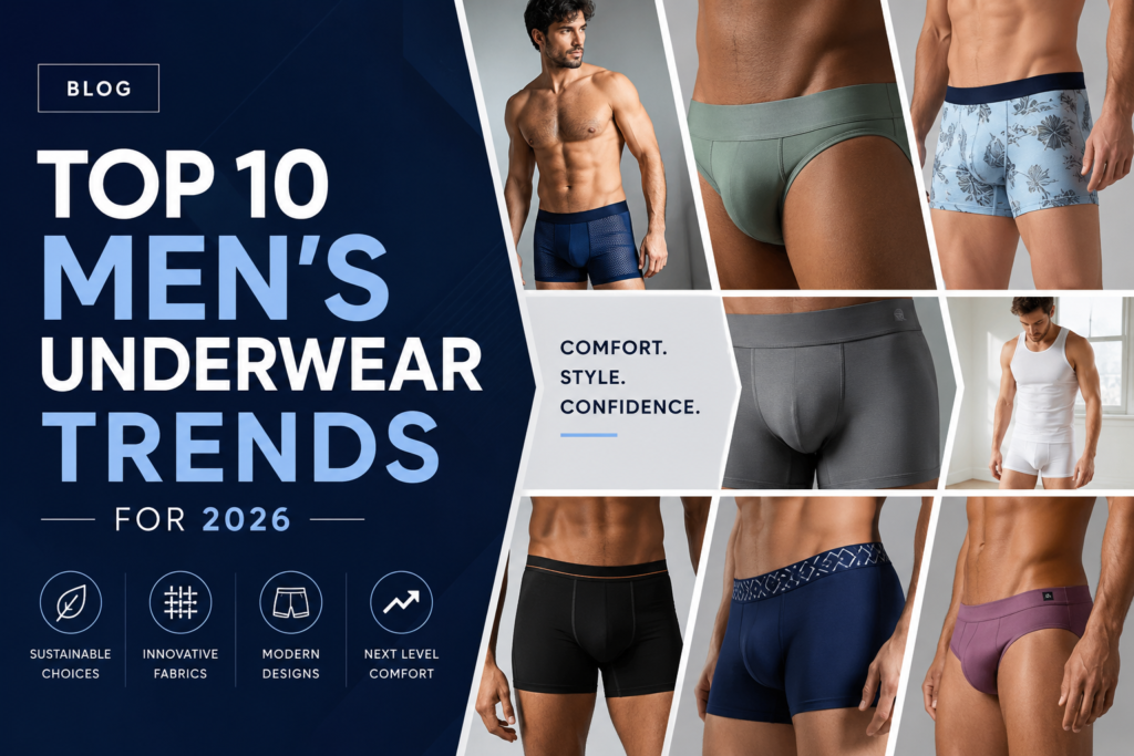 Top 10 Men's Underwear Trends For 2026