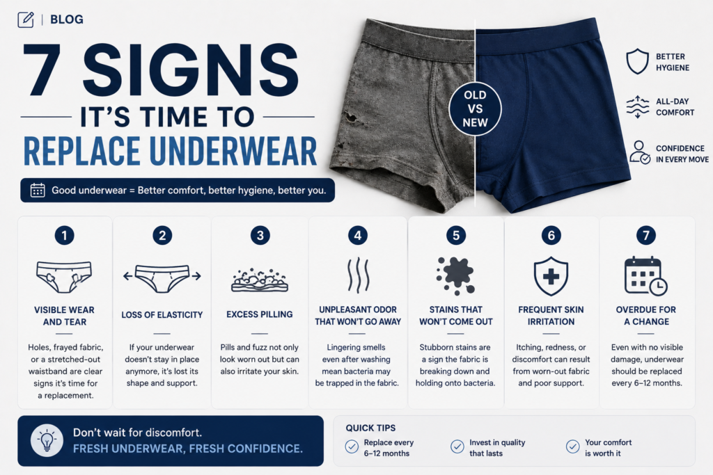 7 Signs It's Time Replace Underwear
